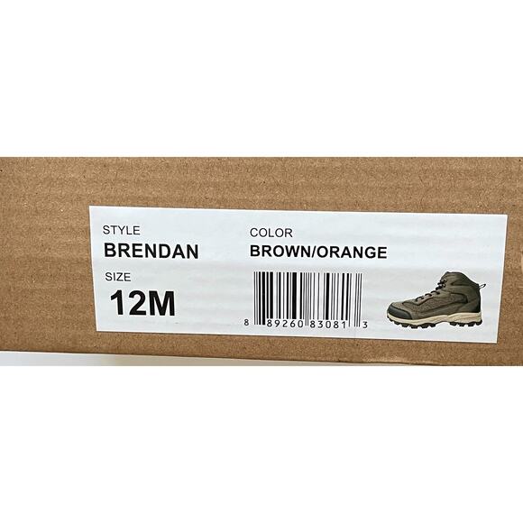 Weatherproof Vintage Brendan Hiking Boots Brown Men's Size 12 NEW - Picture 10 of 11